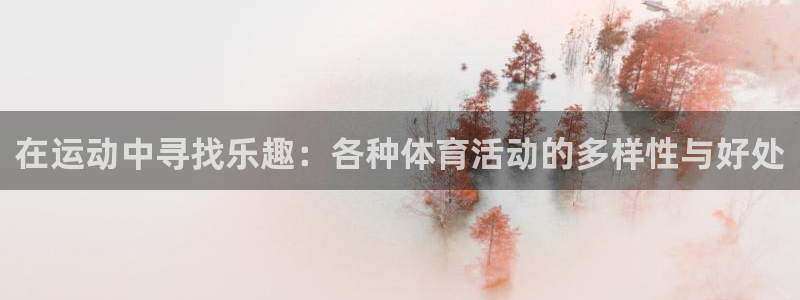 在运动中寻找乐趣：各种体育活动的多样性与好处